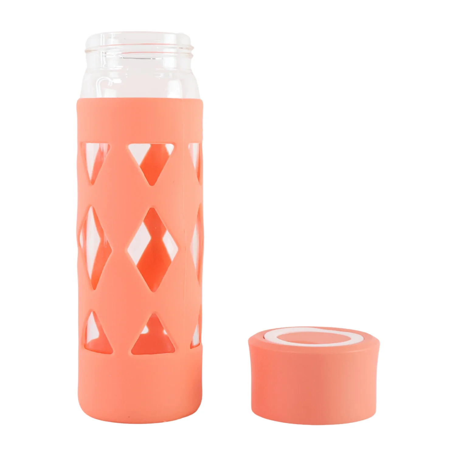 Glass Water Bottle with Protective Sleeve - (1 Pc / 480 ML) - Image 5