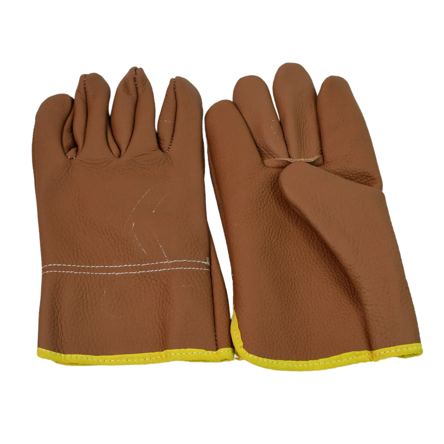Gloves Gardening Gloves for Men Women Leather Gloves Heavy Duty Gloves (1 Pair) - Image 5