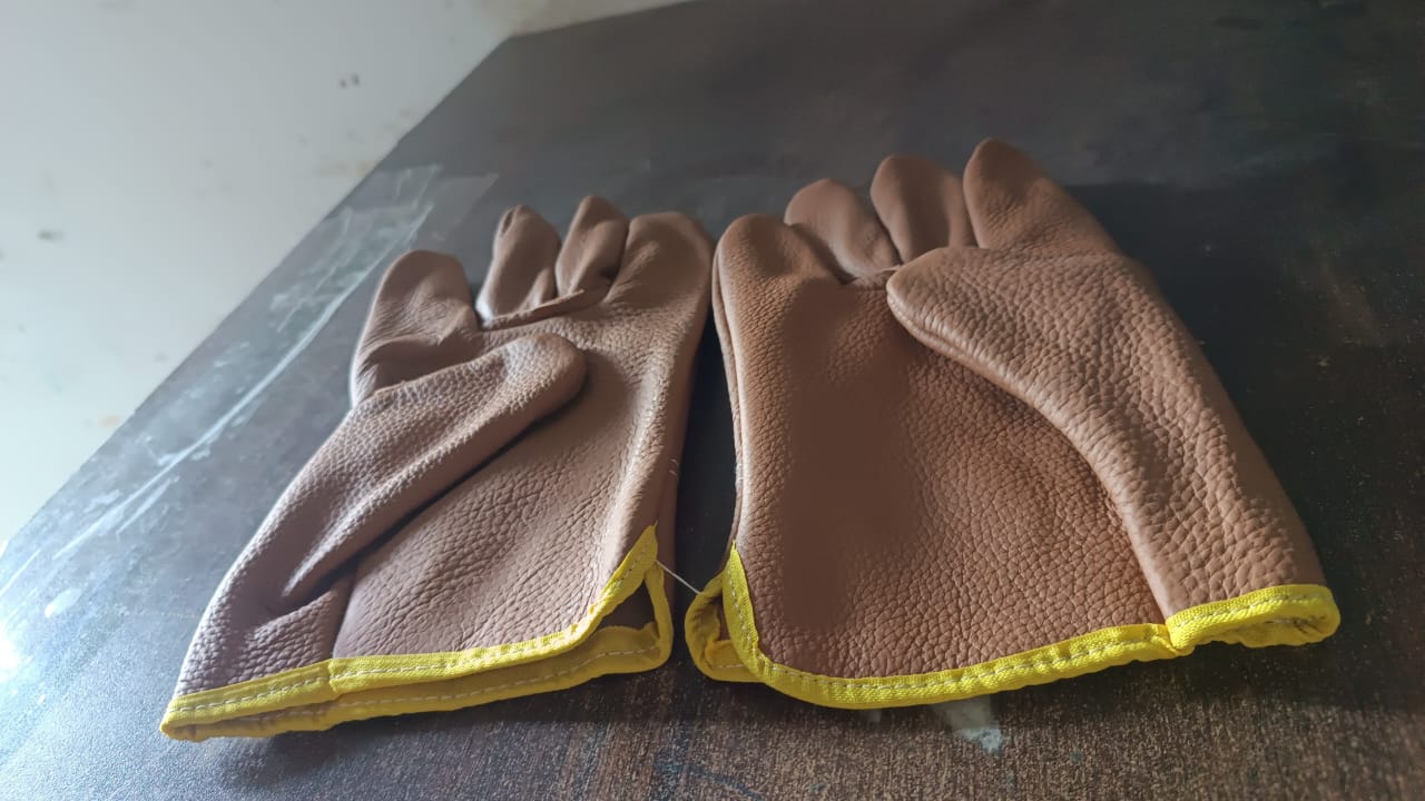Gloves Gardening Gloves for Men Women Leather Gloves Heavy Duty Gloves (1 Pair) - Image 7