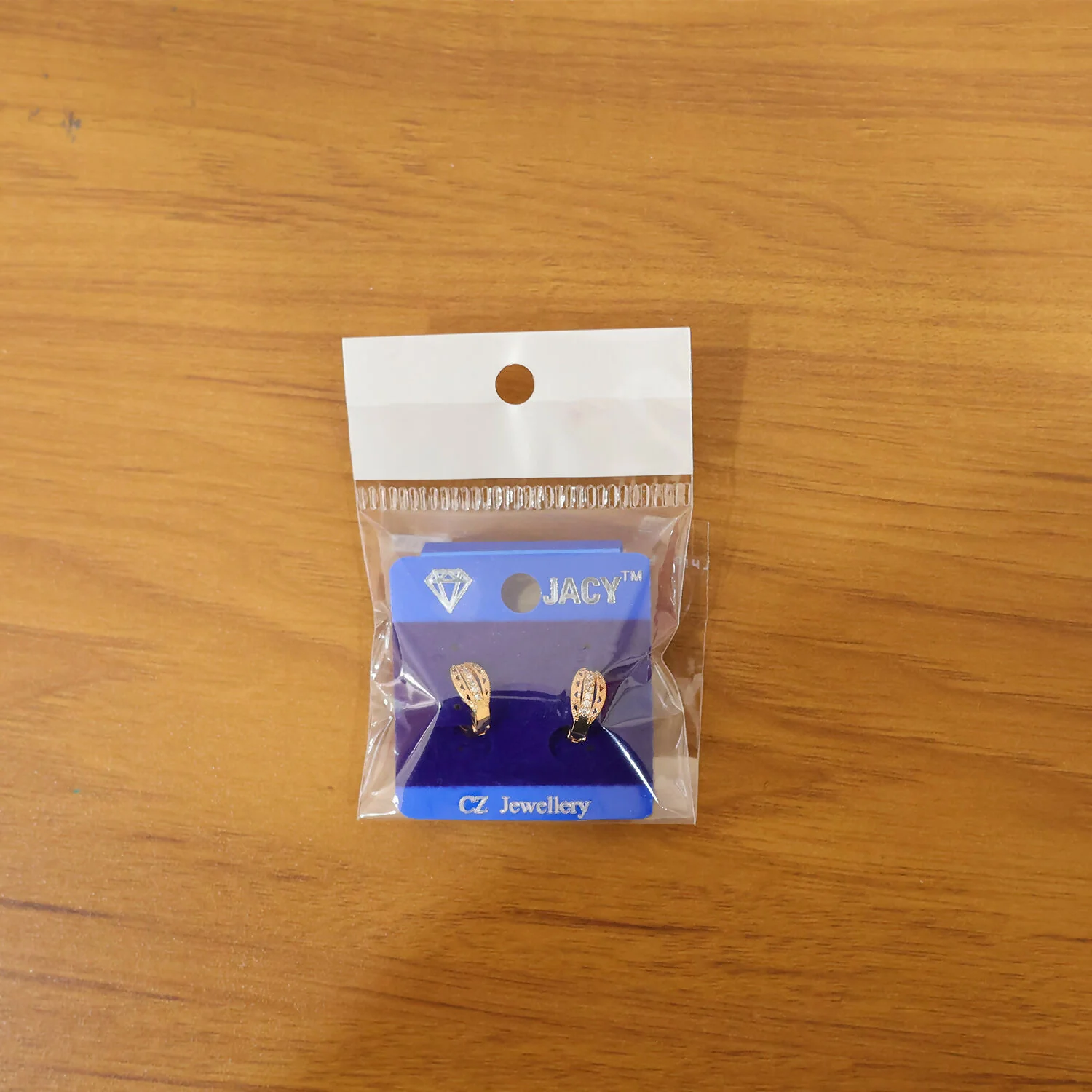 Elegant Gold Finish Stone Stud Earrings for Women & Girl - Image 7