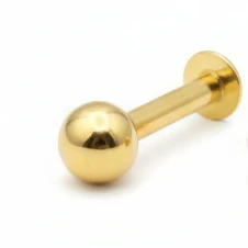Gold pated Back Nose Stud Laung Koka Nathni for women and girls - Image 3