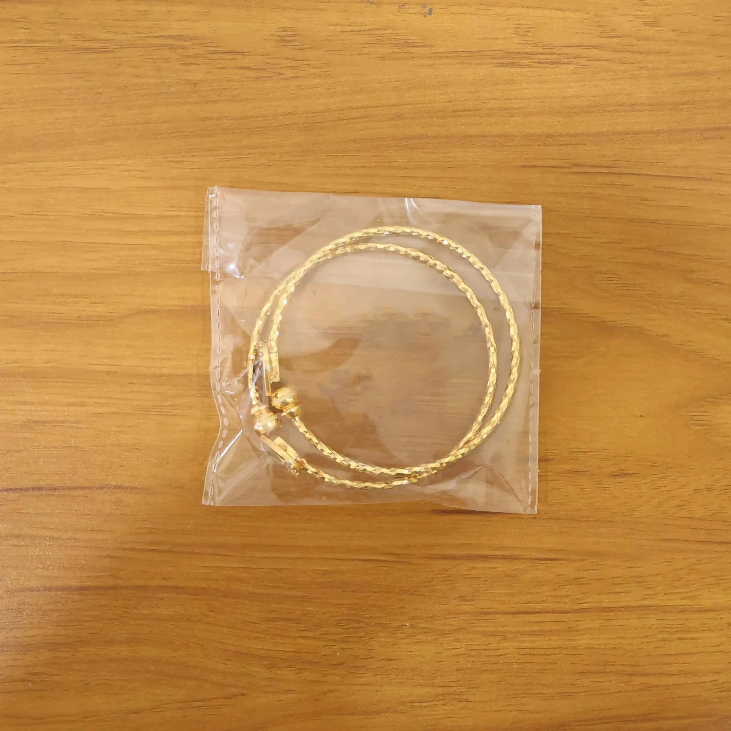 Gold Plated Black Stone Openable Bracelet Pair - Image 6