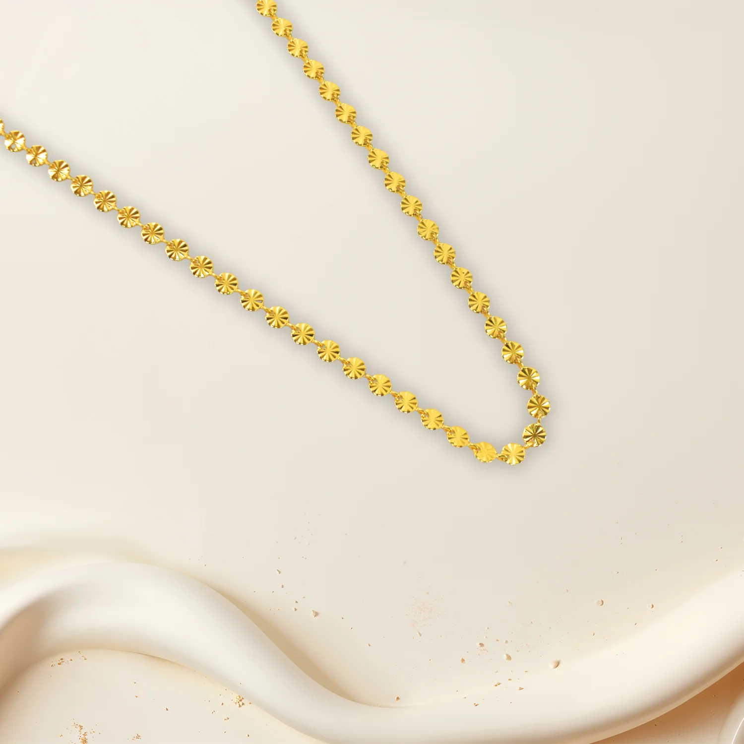 Gold Plated Matar Mala Jewellery Chain - Image 2