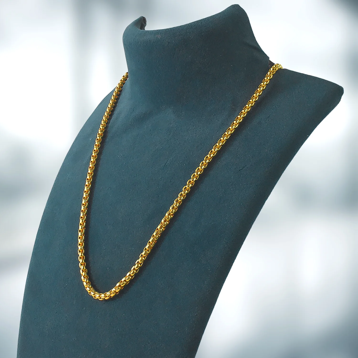Gold Plated Stainless Steel Chain - Image 2