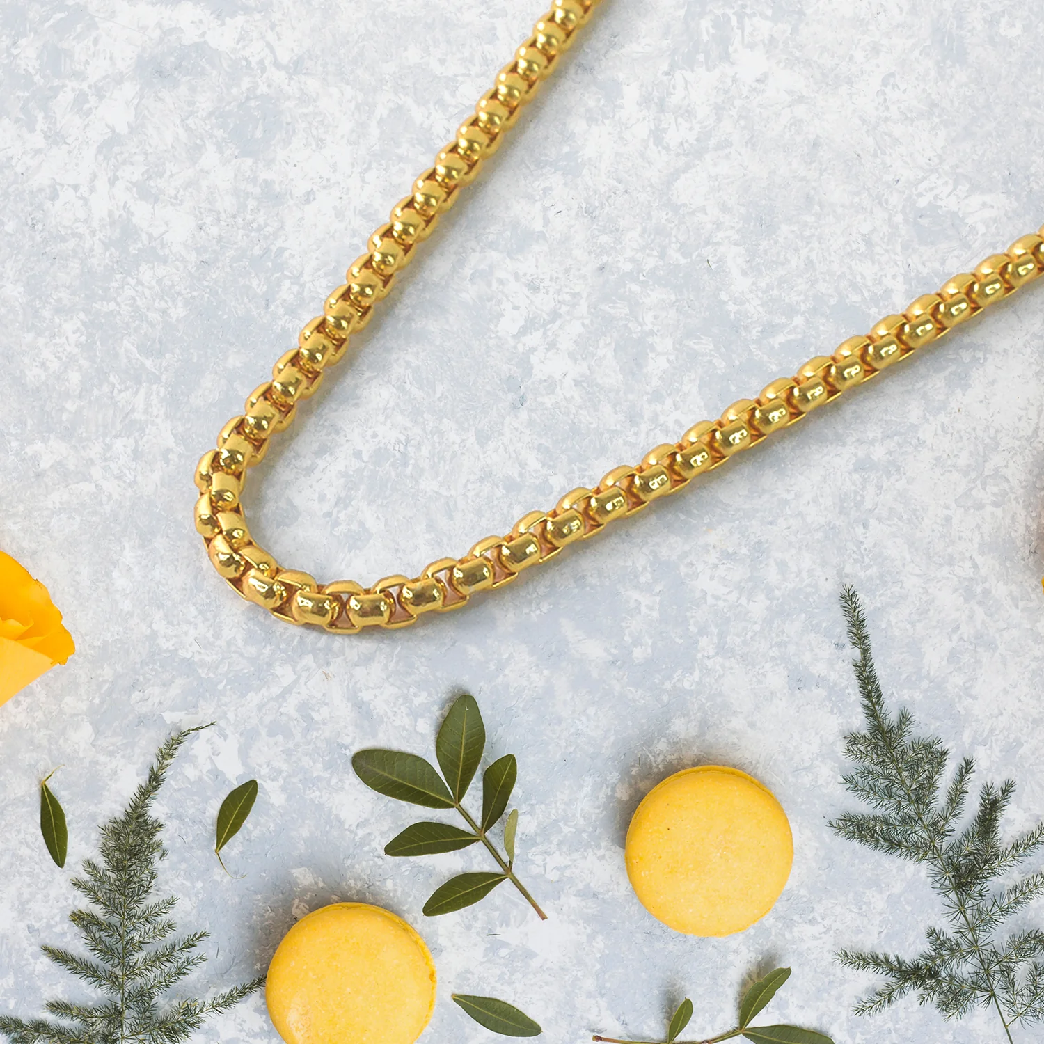 Gold Plated Stainless Steel Chain - Image 4