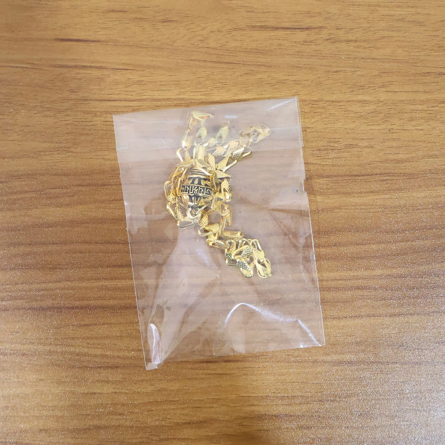 Golden Hanuman Gada Pendant with Chain – Devotional Lightweight Daily Wear - Image 8