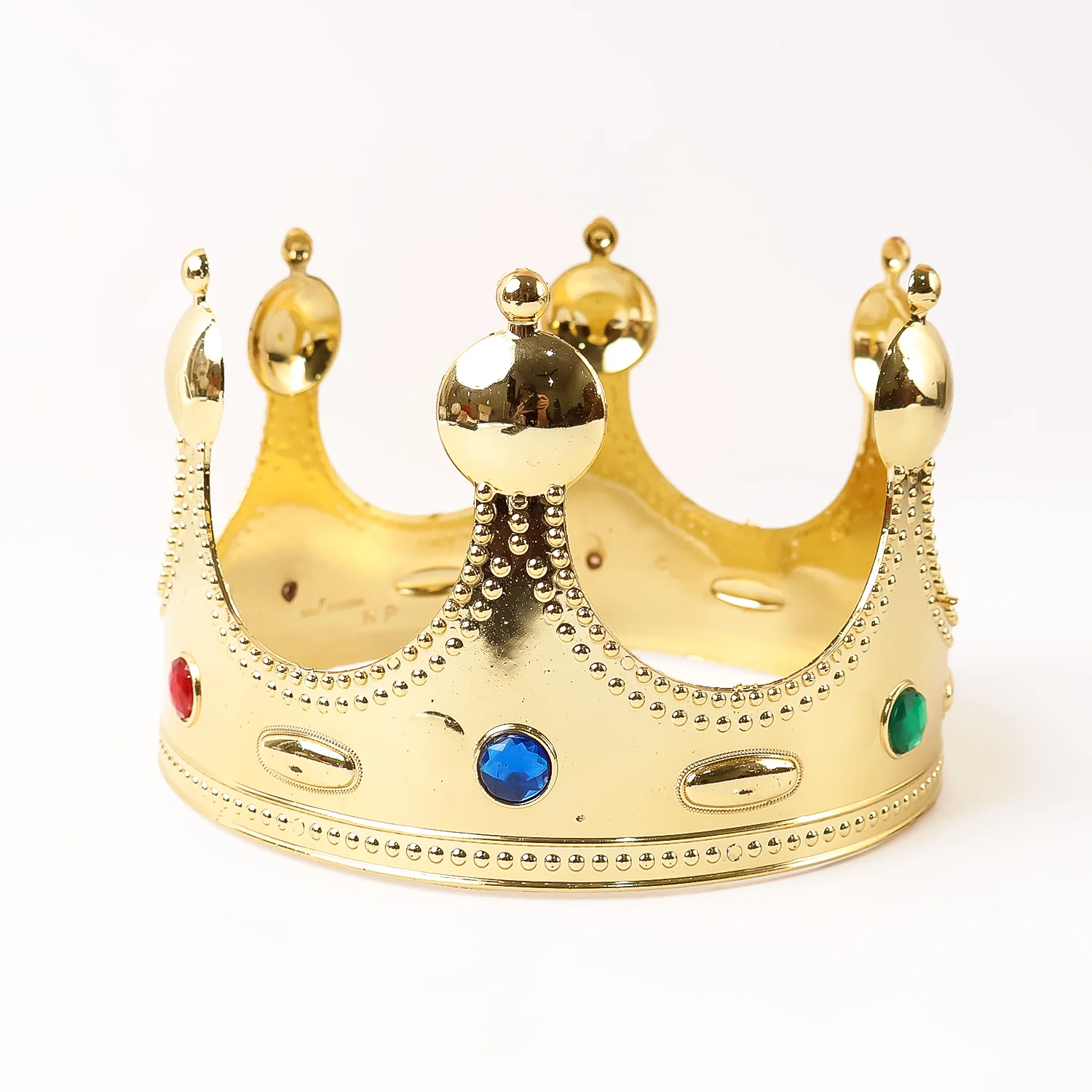 Royal Crown with Colored Gems (1 Pc / Mix Color) - Image 5
