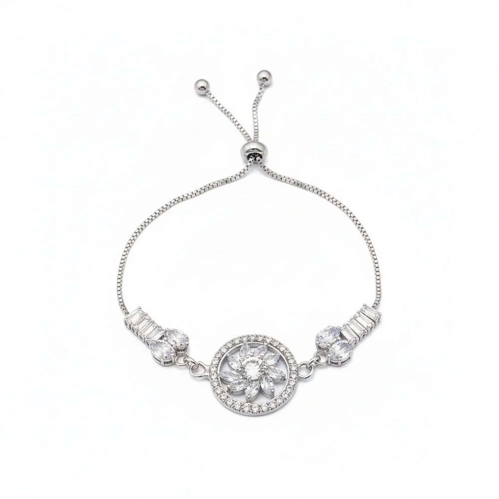 Graceful AD Floral Bracelet Perfect For party - Image 4