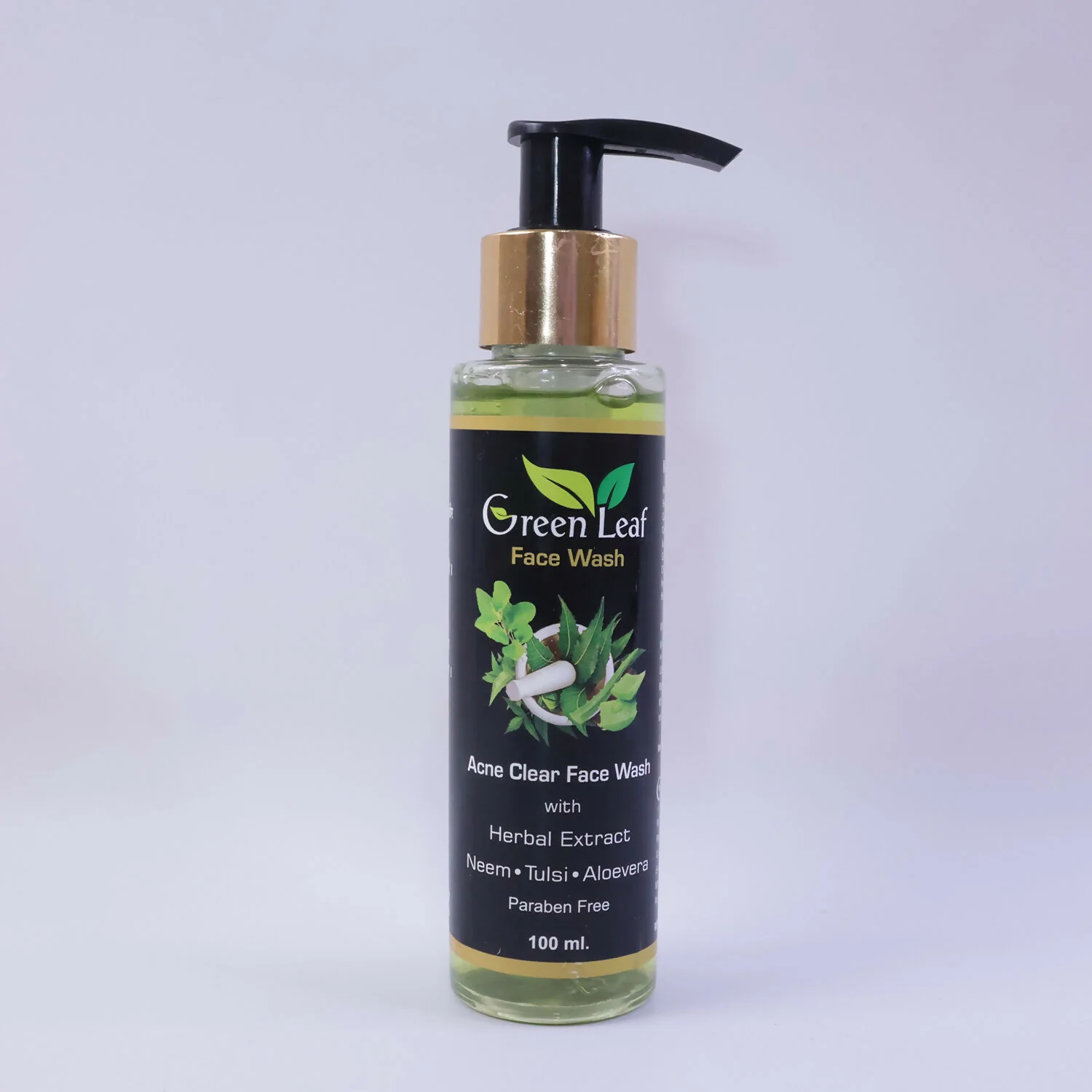 Acne Clear Face Wash – Neem, Tulsi & Aloe Vera Herbal Formula ( 100 Ml) - Image 5
