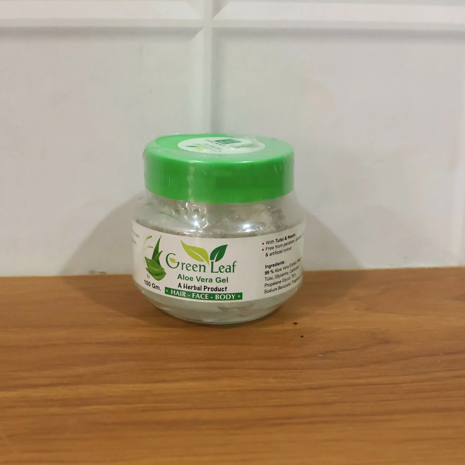 Aloe Vera Gel for Hair, Face & Body – Herbal Skincare Solution (100 Gm) - Image 6