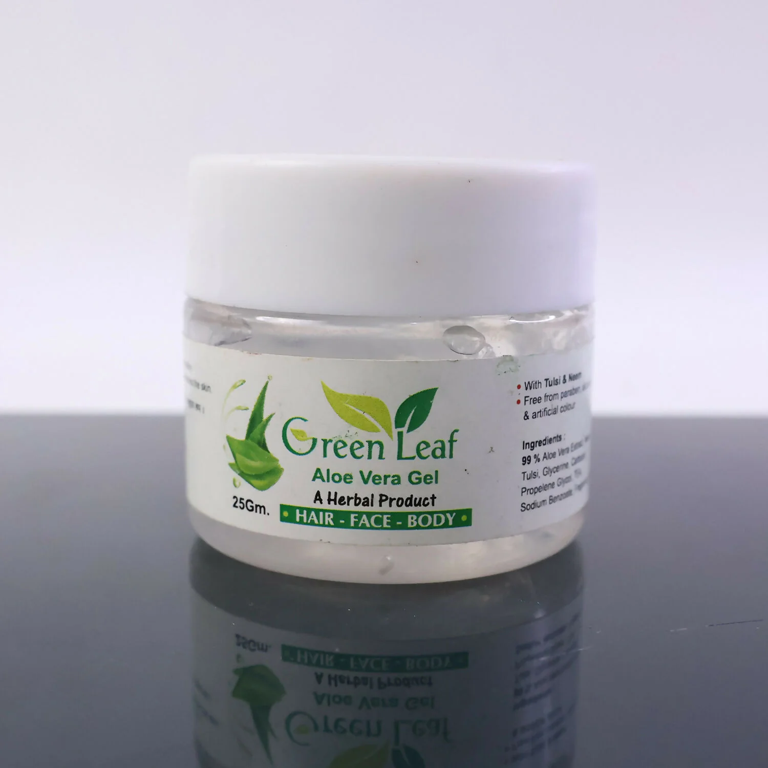 Aloe Vera Gel – Pure Herbal Gel for Hair, Face & Body Care ( 25 Gm) - Image 4
