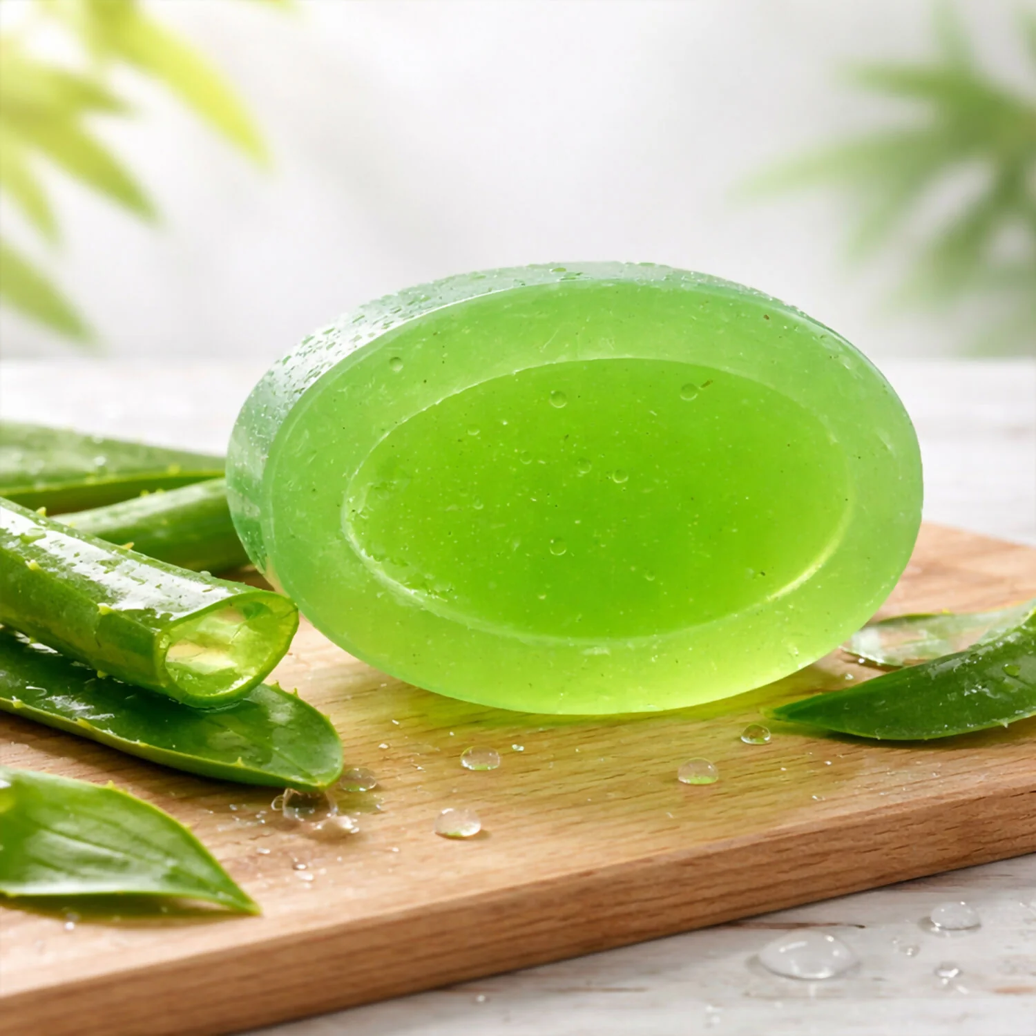 Aloe Vera Glycerin Bathing Soap – With Aloe & Neem for Healthy Skin ( 75 Gm) - Image 3