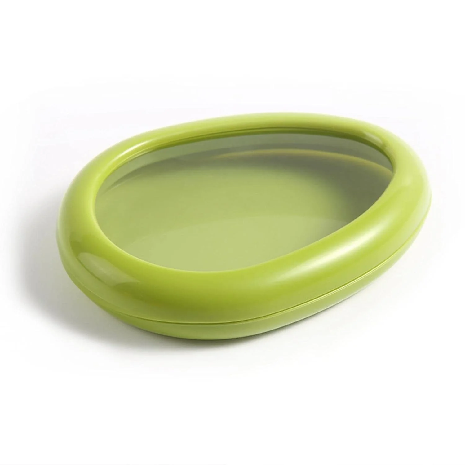 Green Oval Shape Vegetable Container Premium Fruits Saver Keeper (1 Pc) - Image 5
