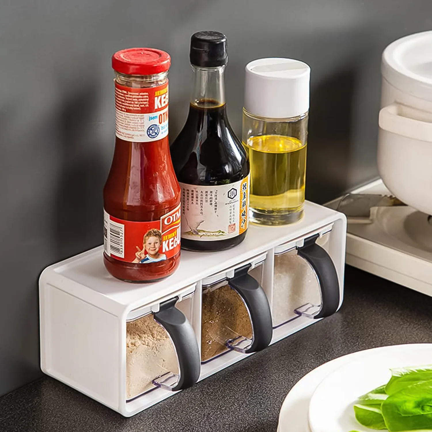 Grinss Modular Spice Storage Box Set (3 Pc) - Image 6