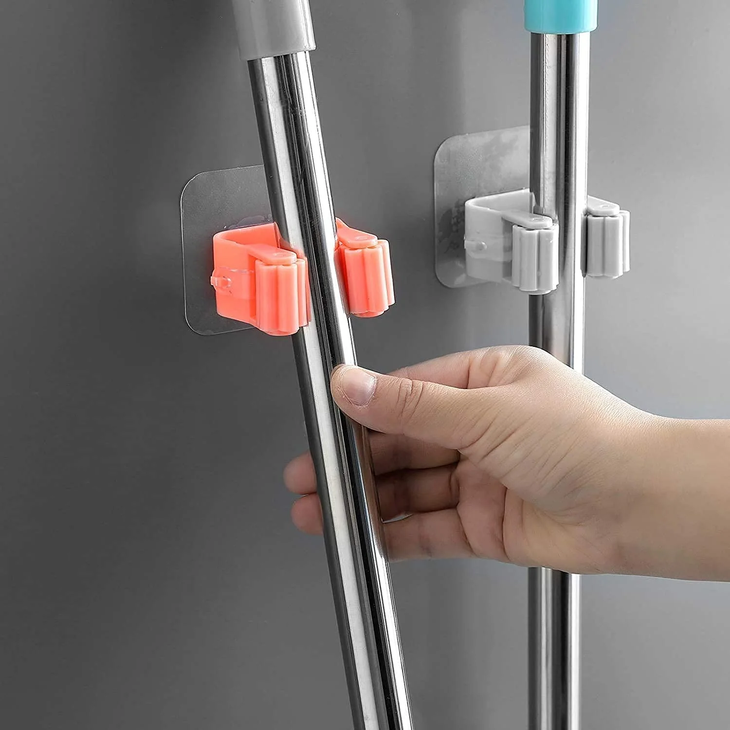 Broom Holder Wall Mounted (1 Pc) - Image 3