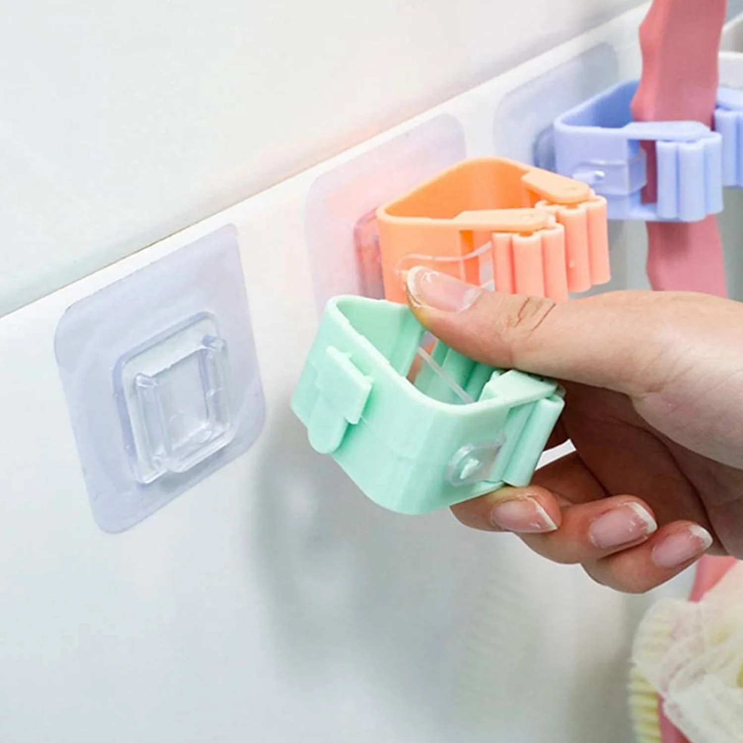 Broom Holder Wall Mounted (1 Pc) - Image 8