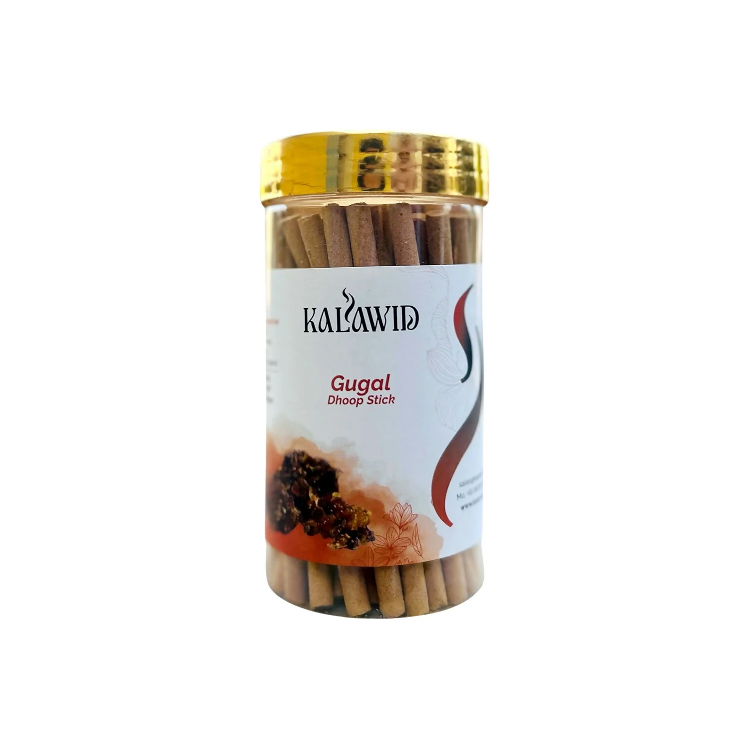 Gugal Dhoop Sticks Jar for Traditional Aroma & Positive Home Environment (100 Gm) - Image 5