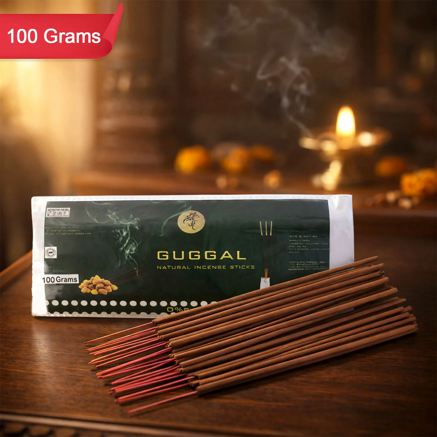 Guggal Dry Masala Stick Agarbatti Natural Incense Sticks for Pooja - Image 3
