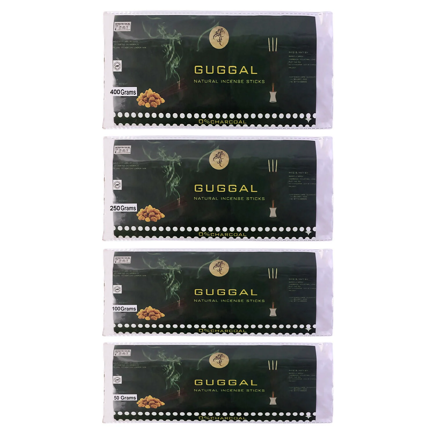 Guggal Dry Masala Stick Agarbatti Natural Incense Sticks for Pooja - Image 6
