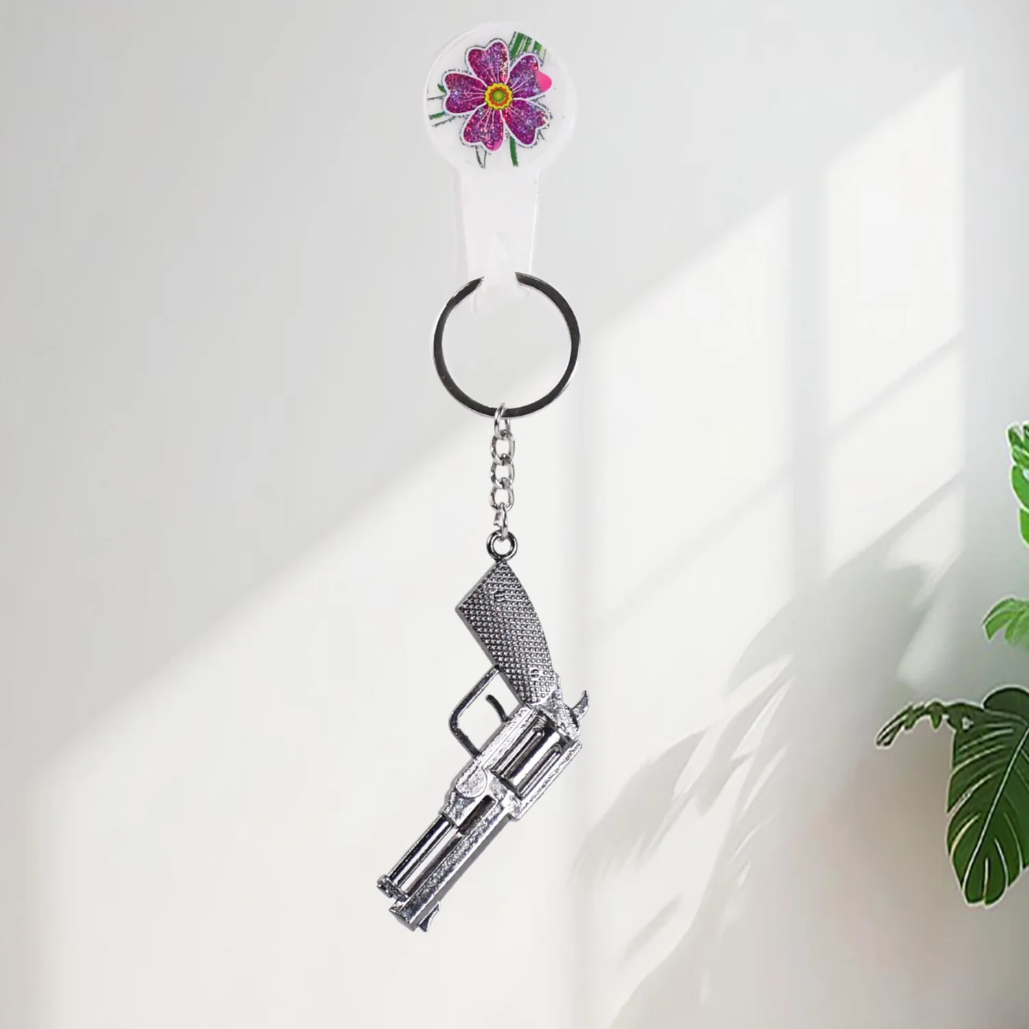 Gun Keychain Metal Weapon Key Rings Pendant for Men,(1 Pc / Mix Design) - Image 5