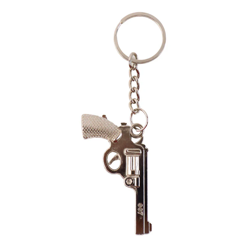 Gun Shape Stylish Keychain (metal keychain) - Image 4