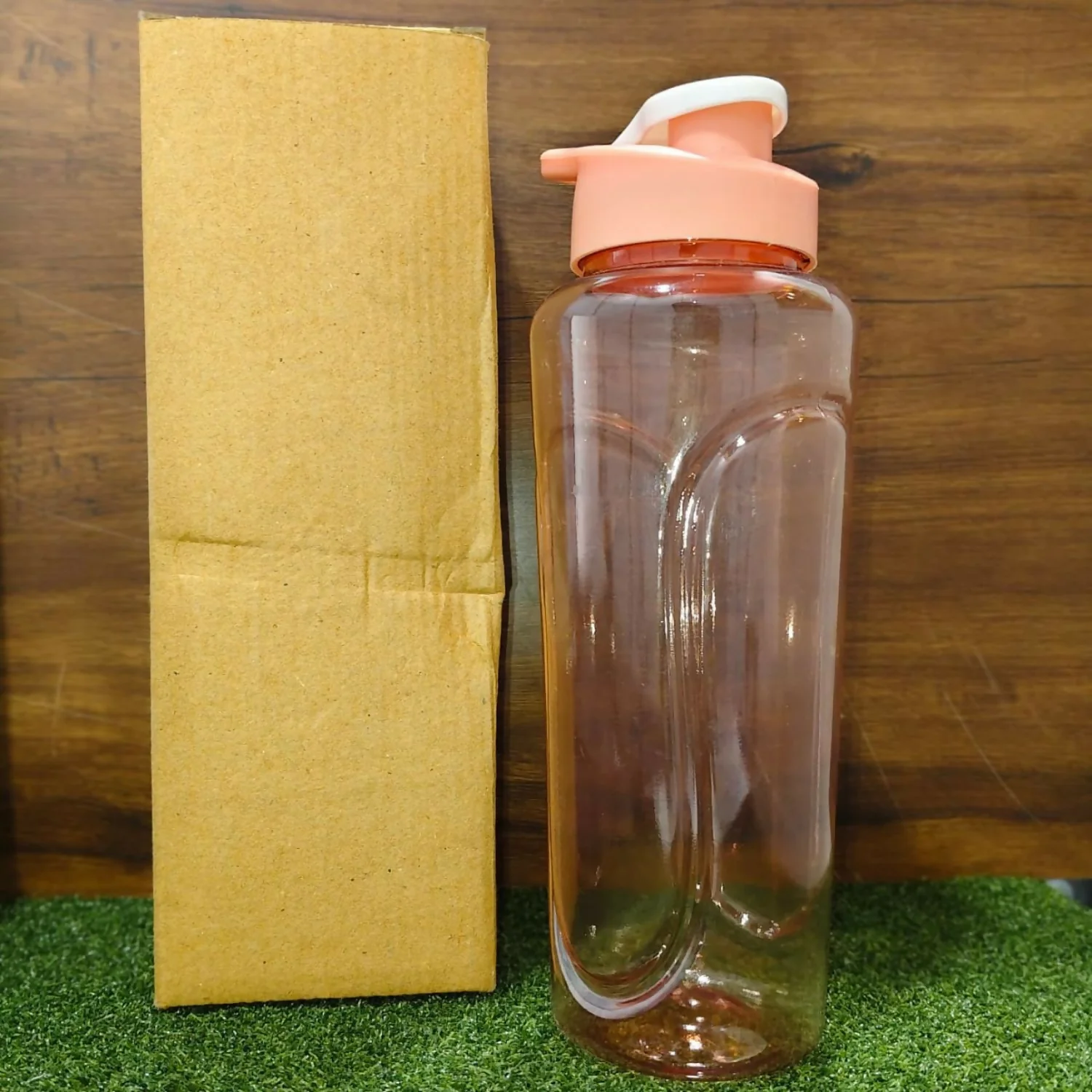 Gym Water Bottle with Flip Lid Multi Color Leakproof Sports Bottle (1 Litre) - Image 5