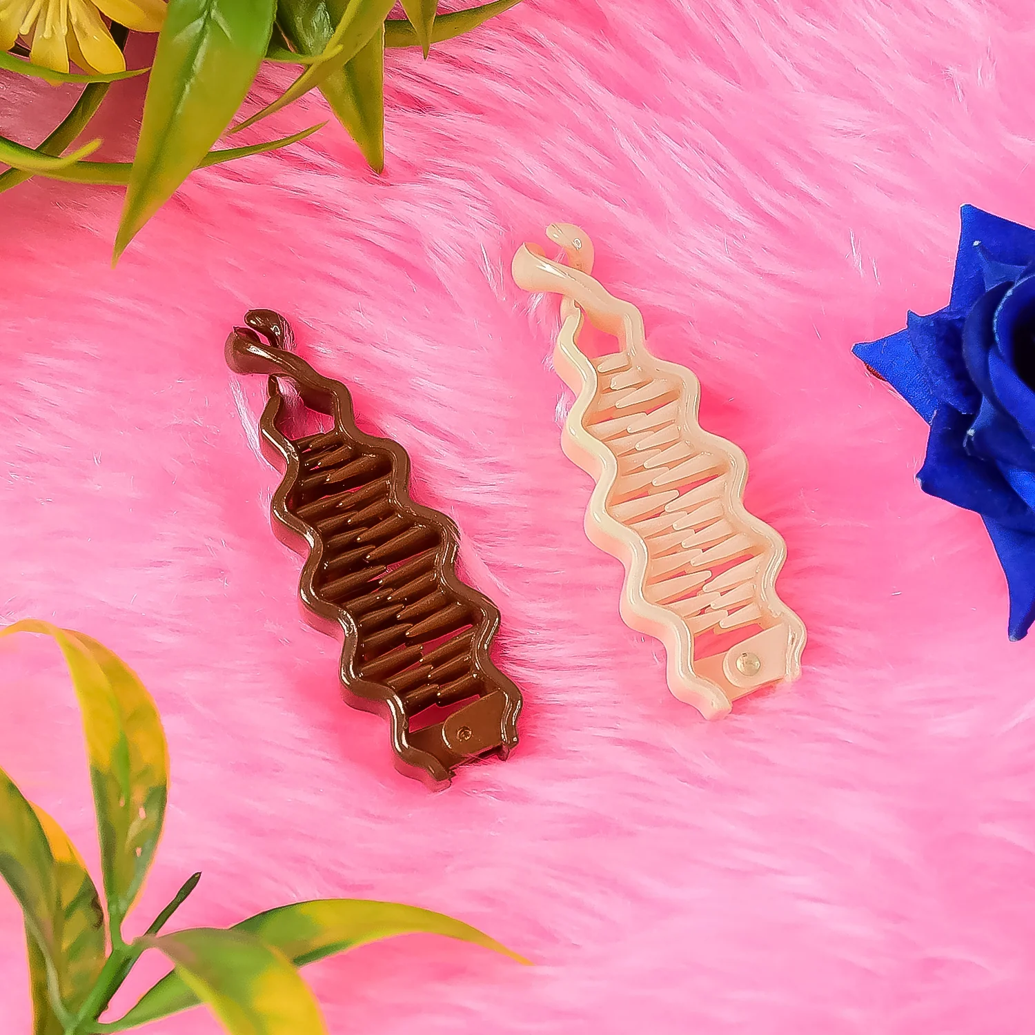 Plastic Hair Claw Clips Strong Clips (1 Pc / Mix Color), Hair accessories - Image 4