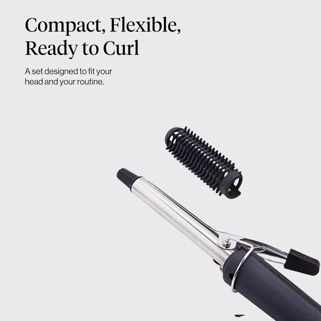 Hair Curling Iron Rod for Women (black), Hair accessories - Image 3