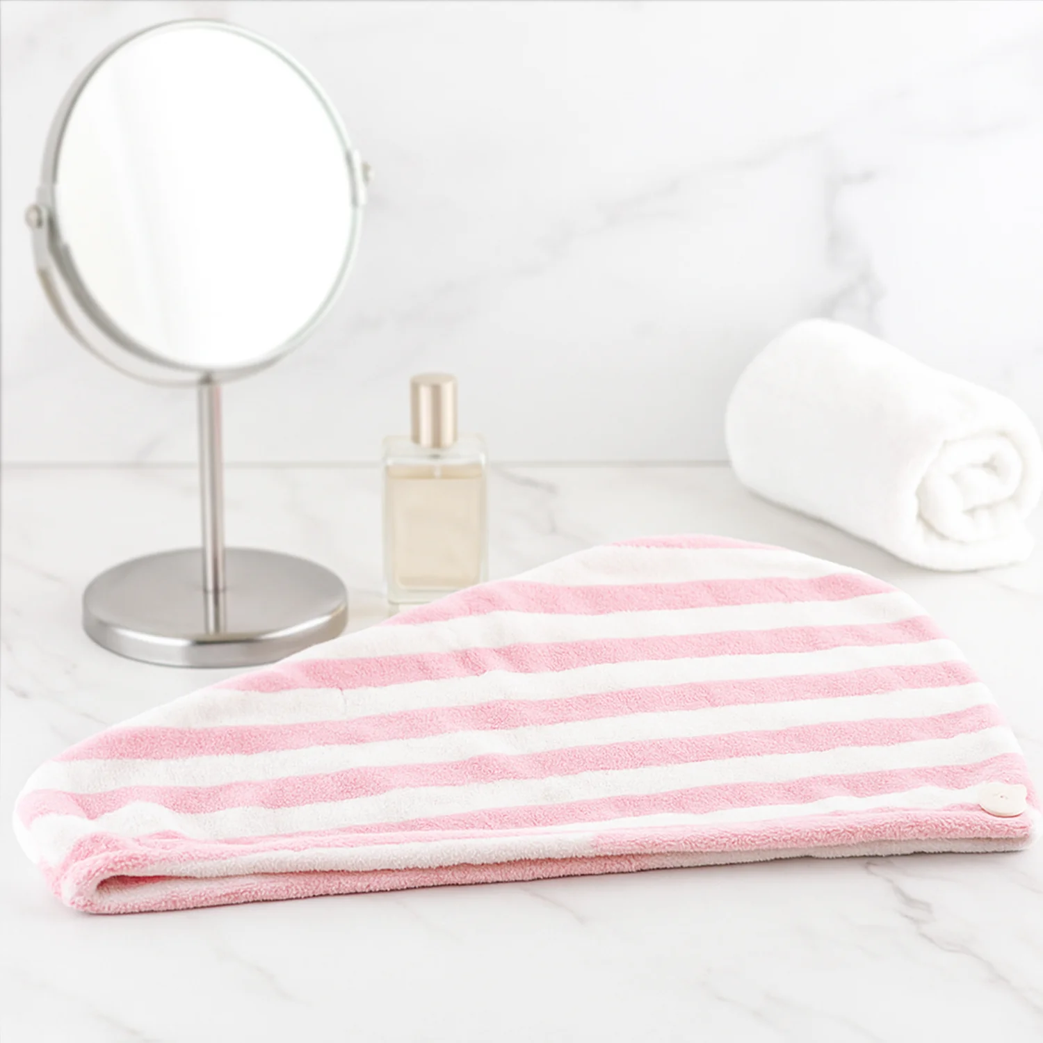 Hair Drying Magic Hair Cap Towel Wrap for Women (1 Pc) - Image 4