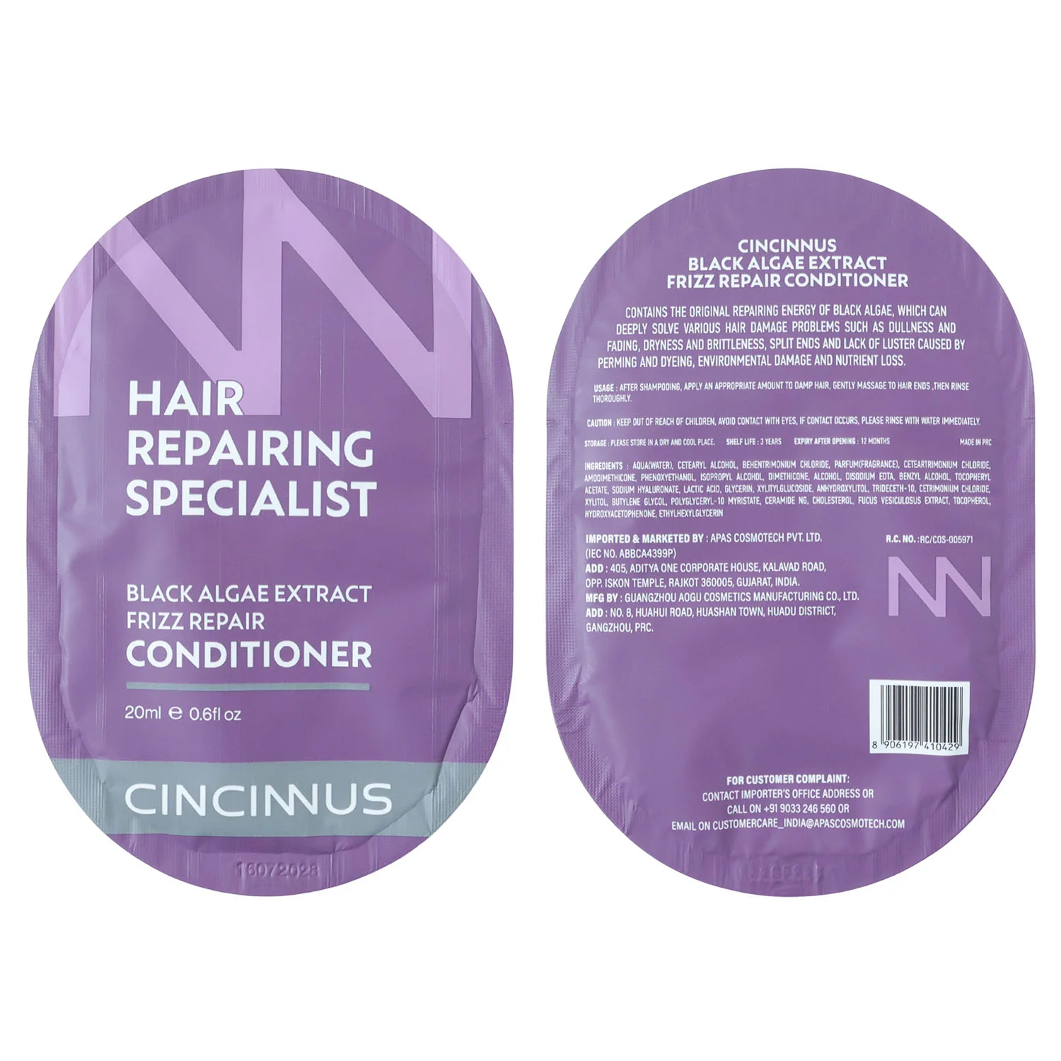 Hair Repairing Conditioner Sachet (20 ML) - Image 5