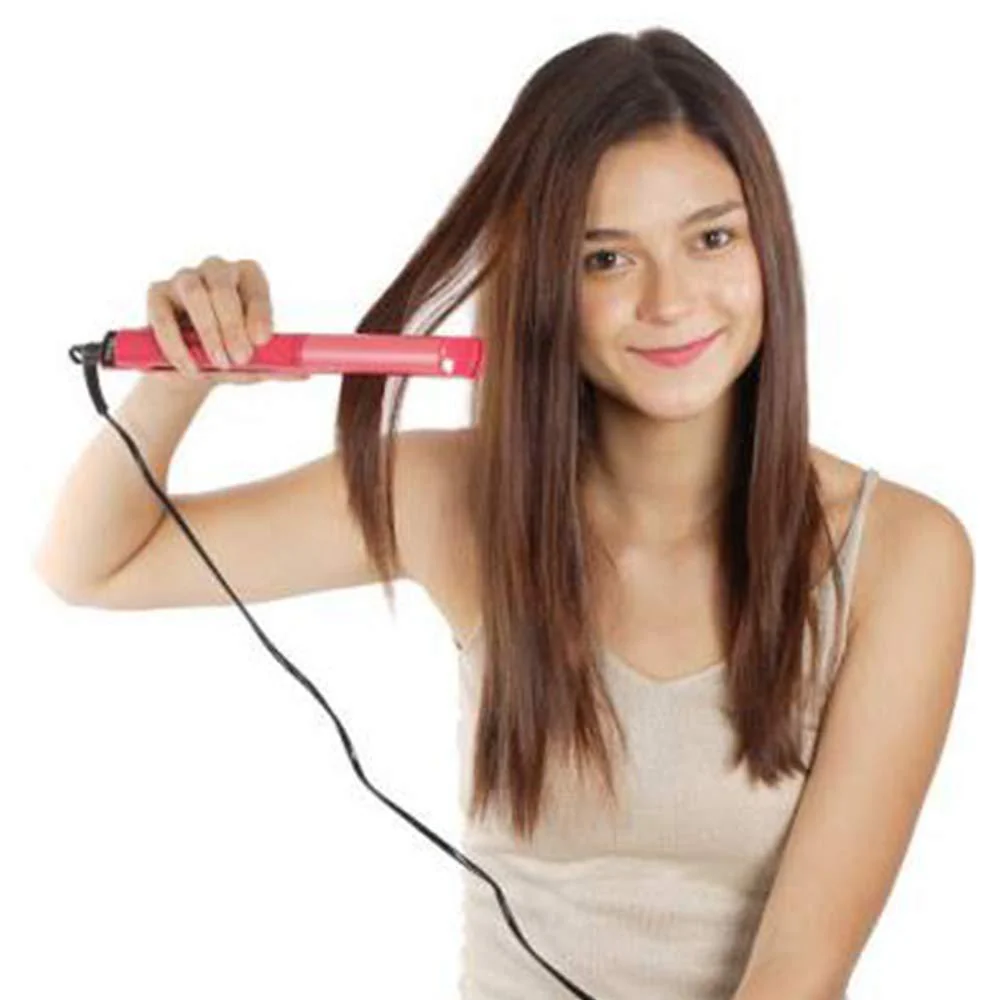 2-in-1 Hair Straightener & Curler – Heating Iron for Styling Hair & Accessories - Image 3