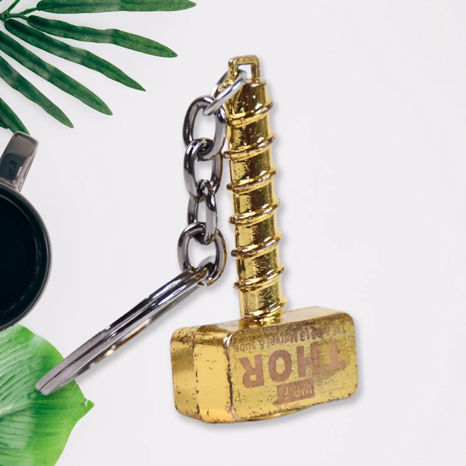 Hammer Shape Metal Keychain (1 Pc) - Image 6