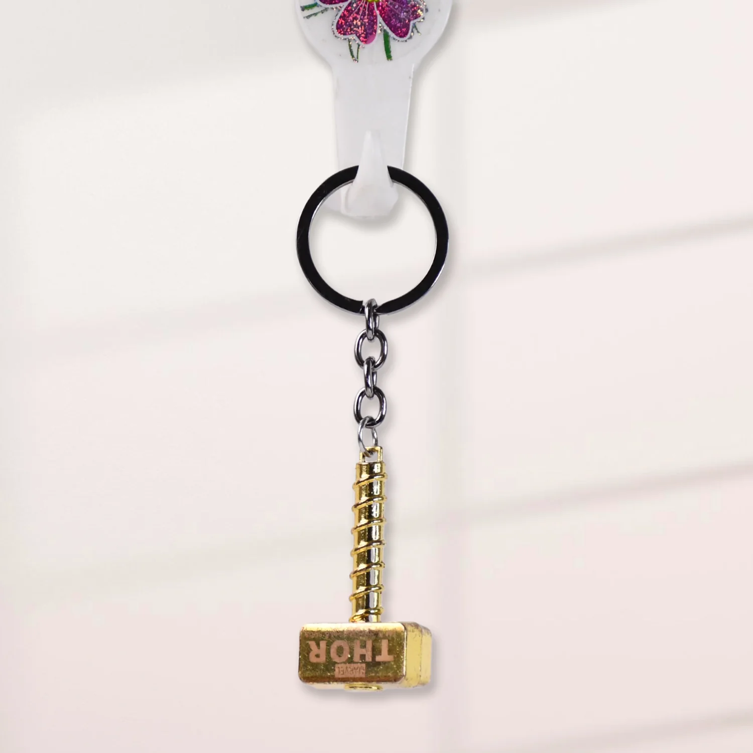 Hammer Shape Metal Keychain (1 Pc) - Image 7