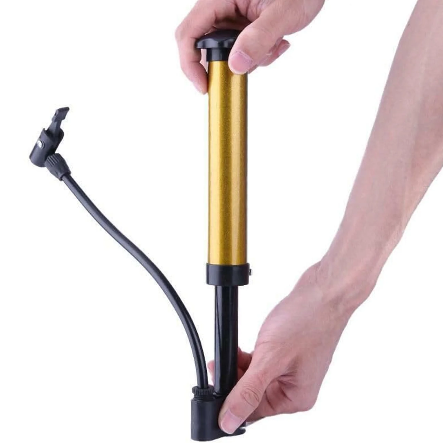 Hand Air Ball Pump – Portable Metal Inflator for Basketball, Soccer & More - Image 3