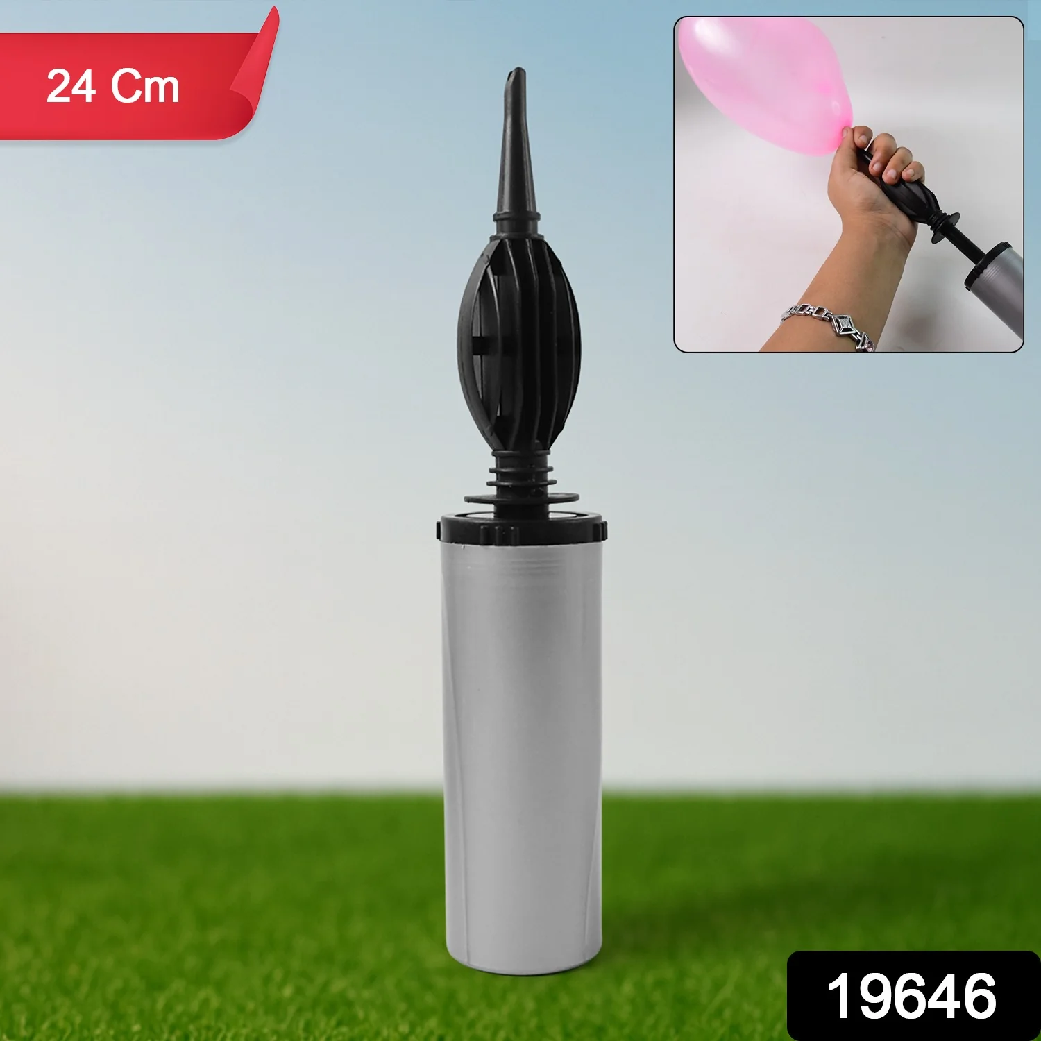 Hand Balloon Pump (24 Cm / 1 Pc) - Image 2