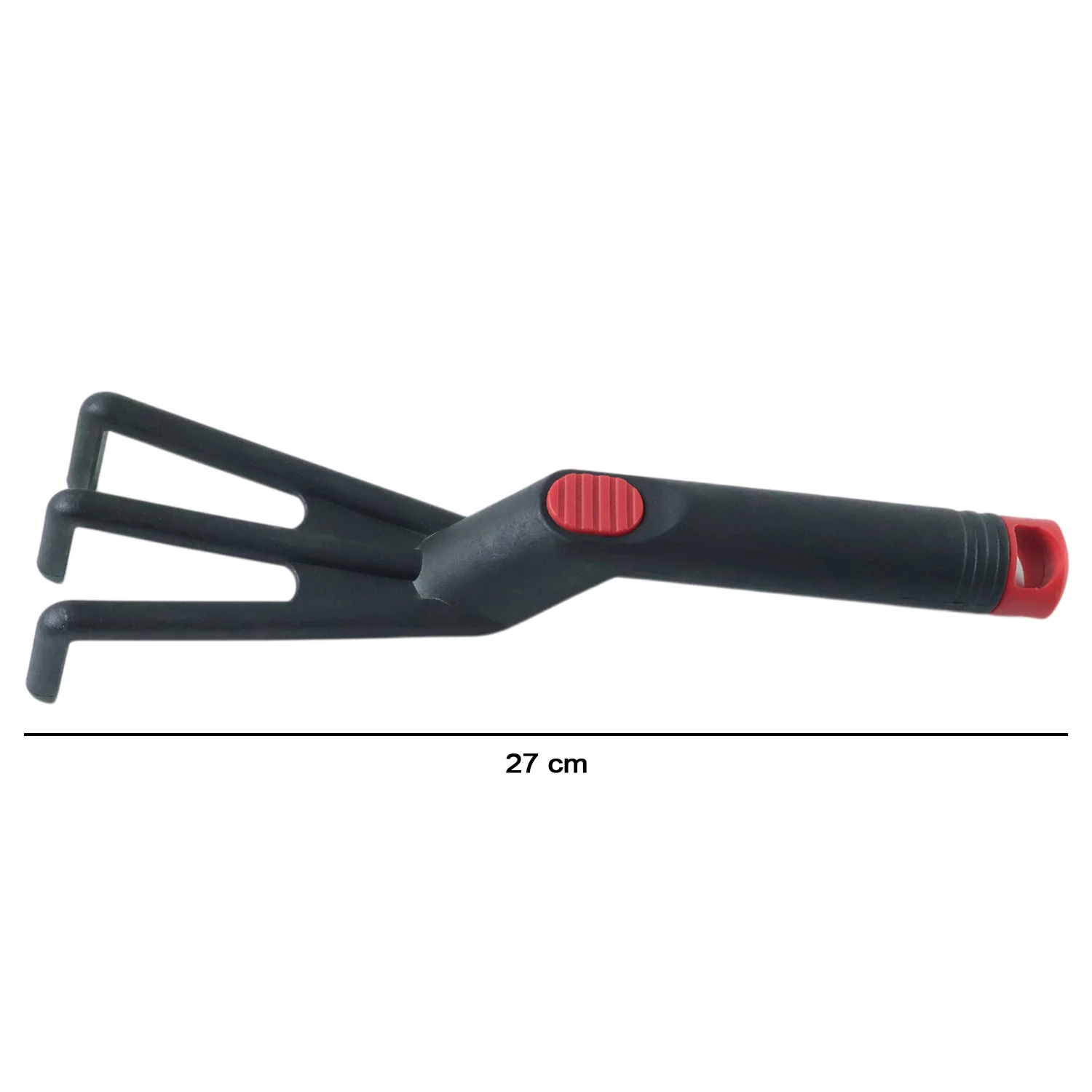 Hand Garden Cultivator Rake Plastic Gardening Tool (1 Pc, 27 Cm) - Image 6