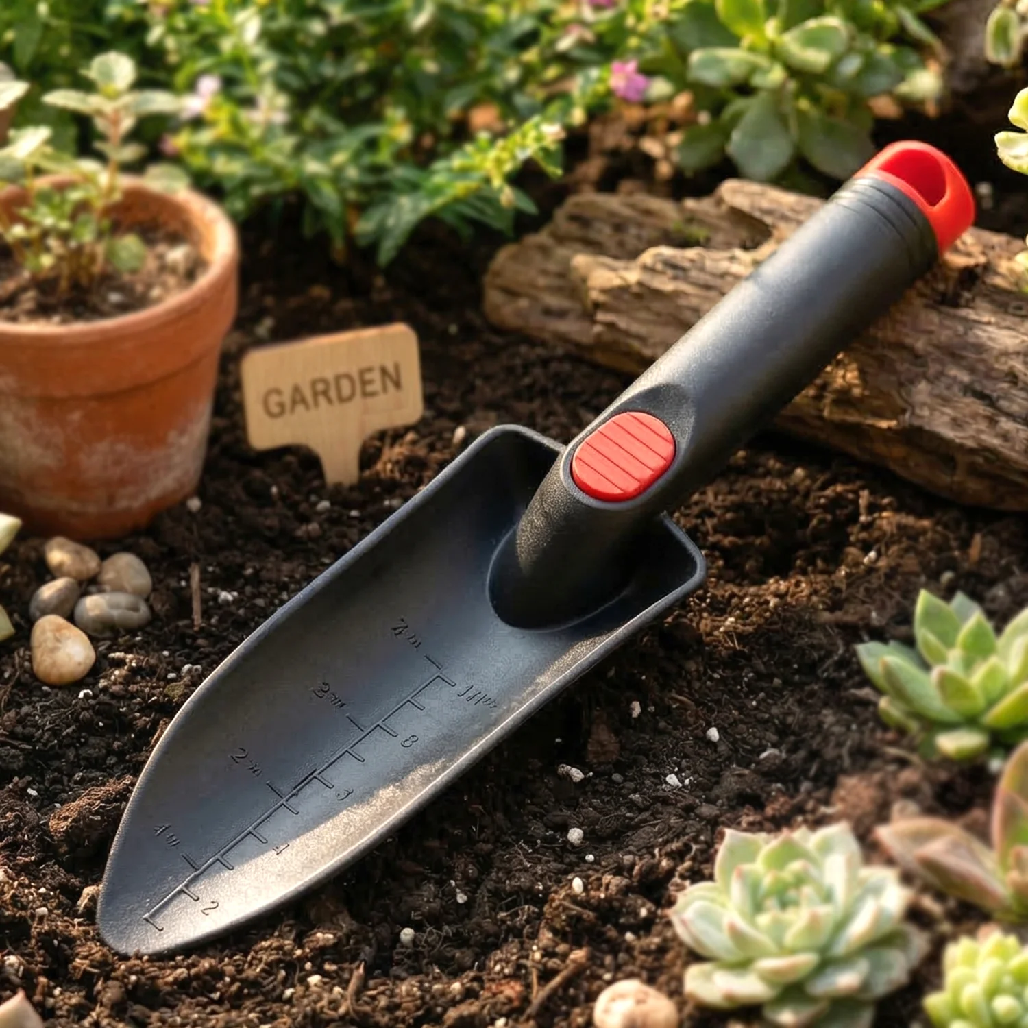 Hand Garden Trowel Soil Scoop Tool (1 Pc, 28 Cm) - Image 5