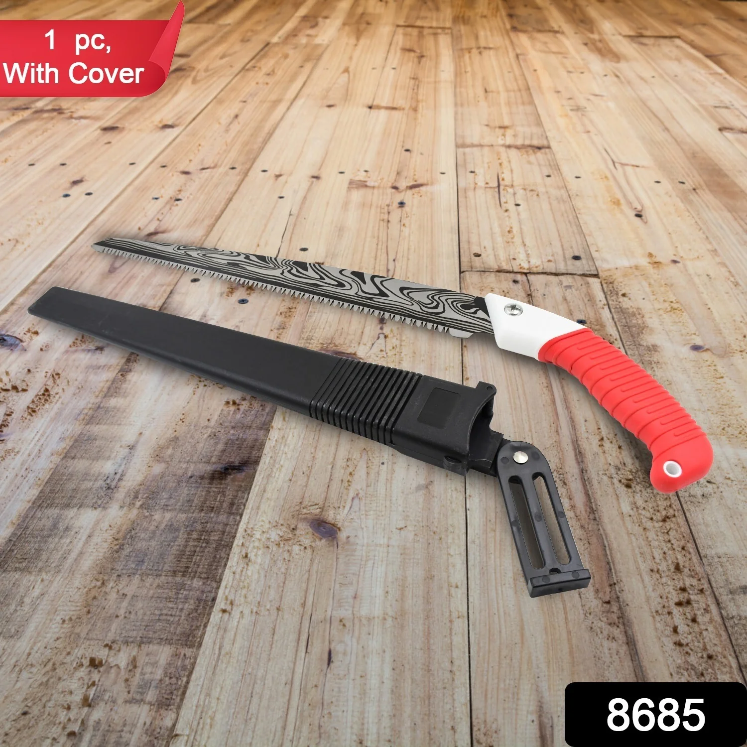 Hand Pruning Saw for Tree Branch Cutter (1 Pc With Cover) - Image 2