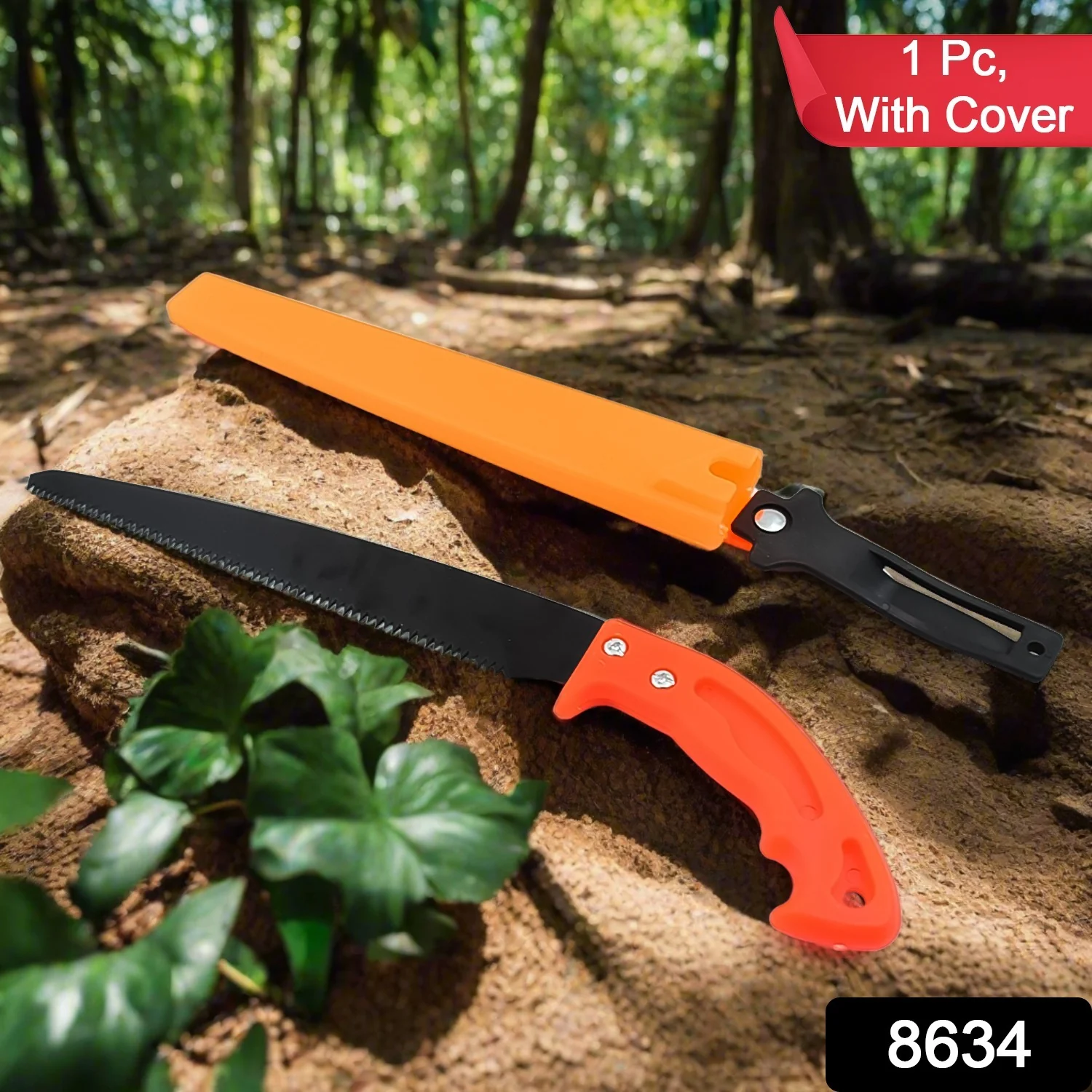 Hand Pruning Saw For Tree Branch Cutter (1 Pc With Cover) - Image 2