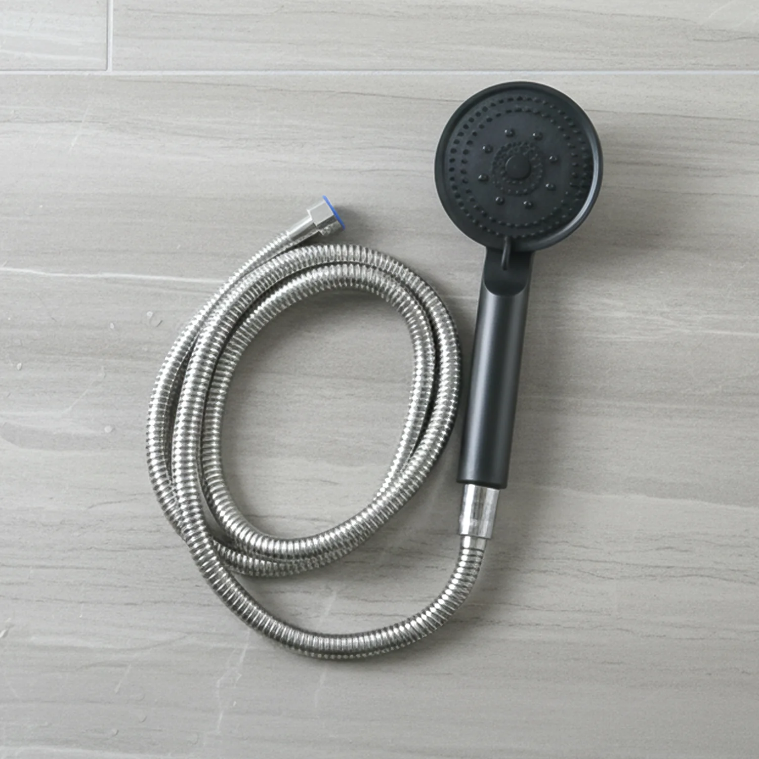 Handheld Bathroom Shower Head with Flexible Stainless Steel Hose 143 Cm Long - Image 7