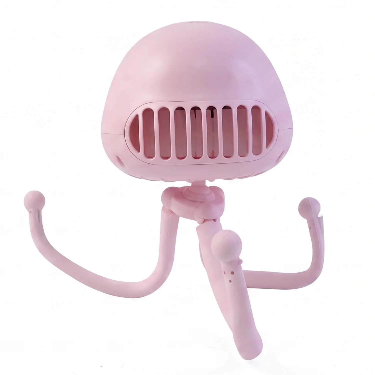 Handheld Mini Fan with LED Star Projector Flexible Tripod Stand (1 Pc) - Image 5