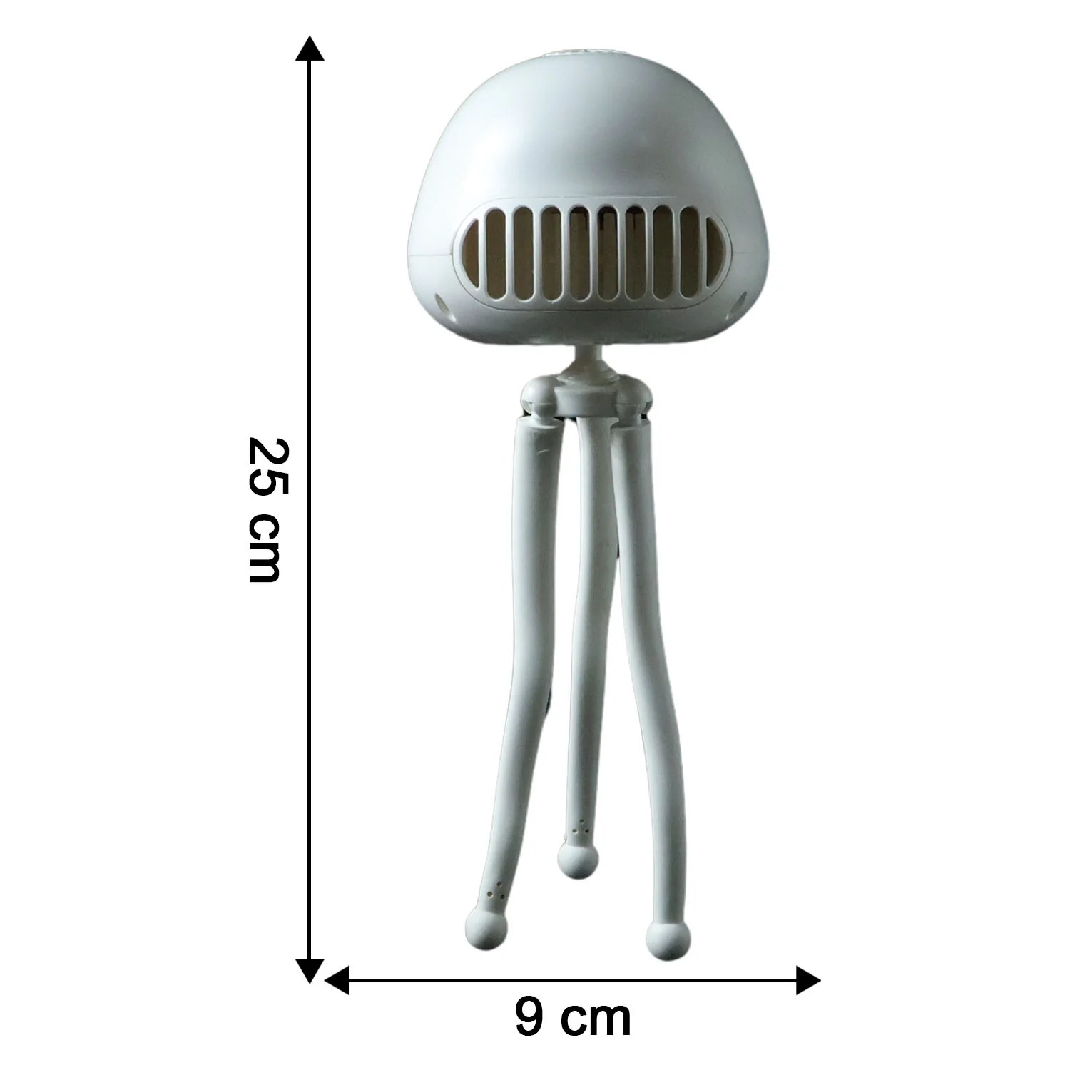 Handheld Mini Fan with LED Star Projector Flexible Tripod Stand (1 Pc) - Image 7