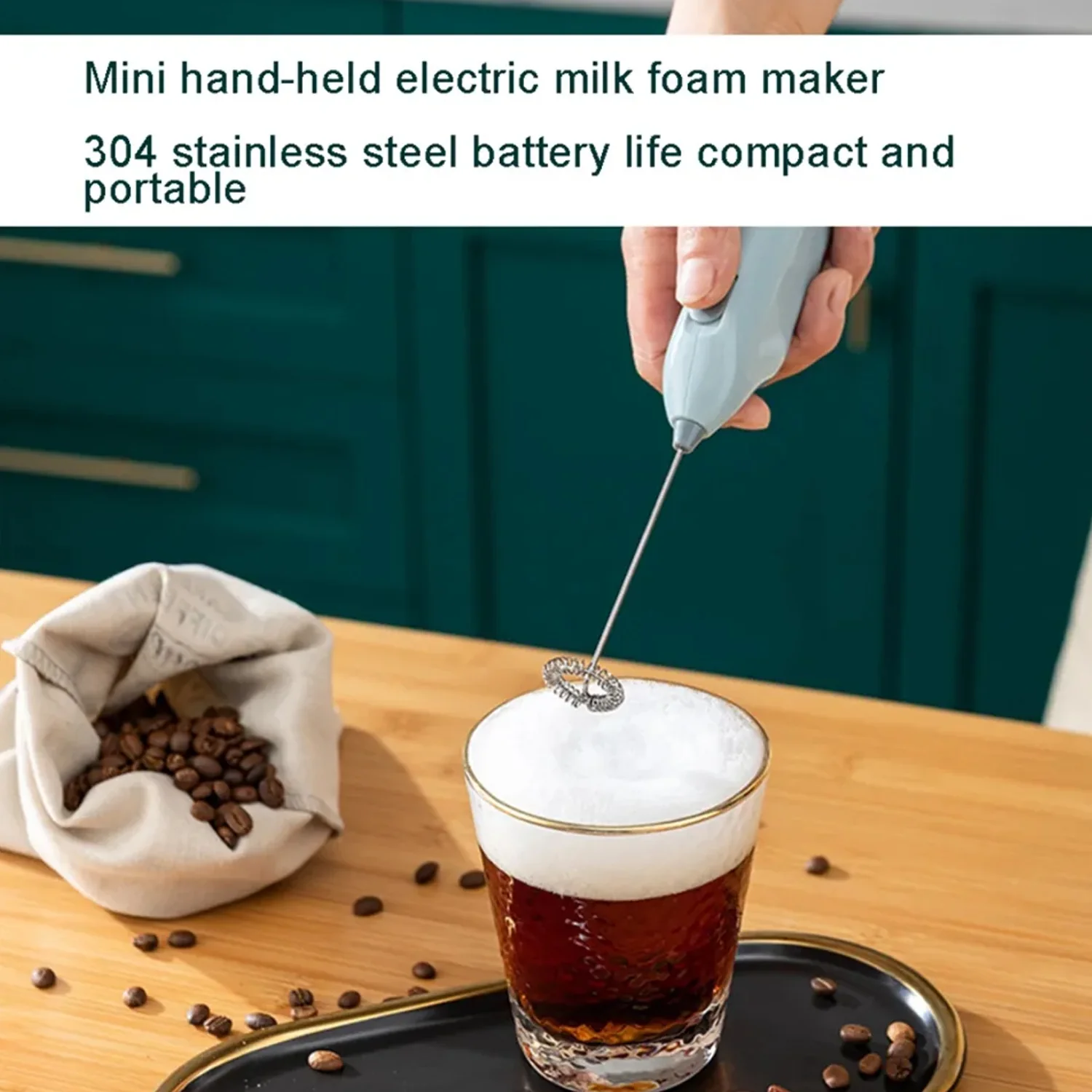 Handheld Mixing & Frothing Blender (1 Pc) - Image 9