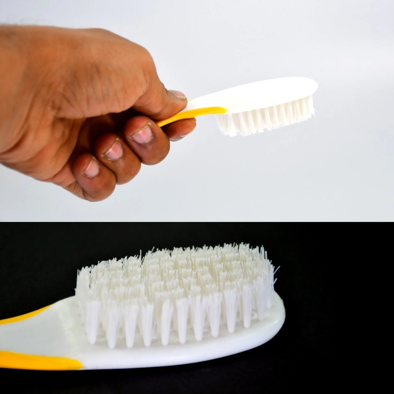 Handle Grip Nail Brush for Cleaning Toes & Nails (Scrub, Unisex) - Image 4