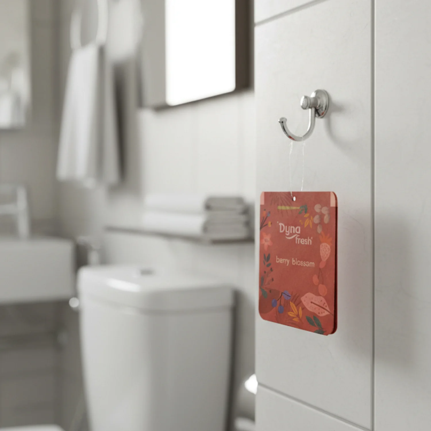 Hanging Bathroom Berry Blossom Air Freshener Gel (1 Pc, 10 Gm) - Image 3