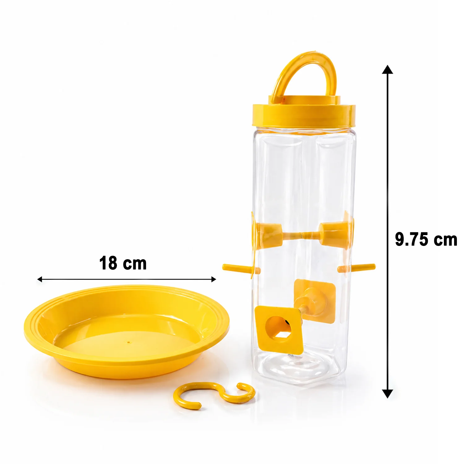 Hanging Bird Feeder with Feeding Ports for Garden & Backyard - Image 6