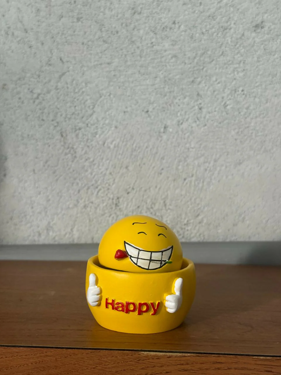 Happy Emoji Decorative Storage Showpiece for Desk and Home Decor (Mix Design) - Image 6