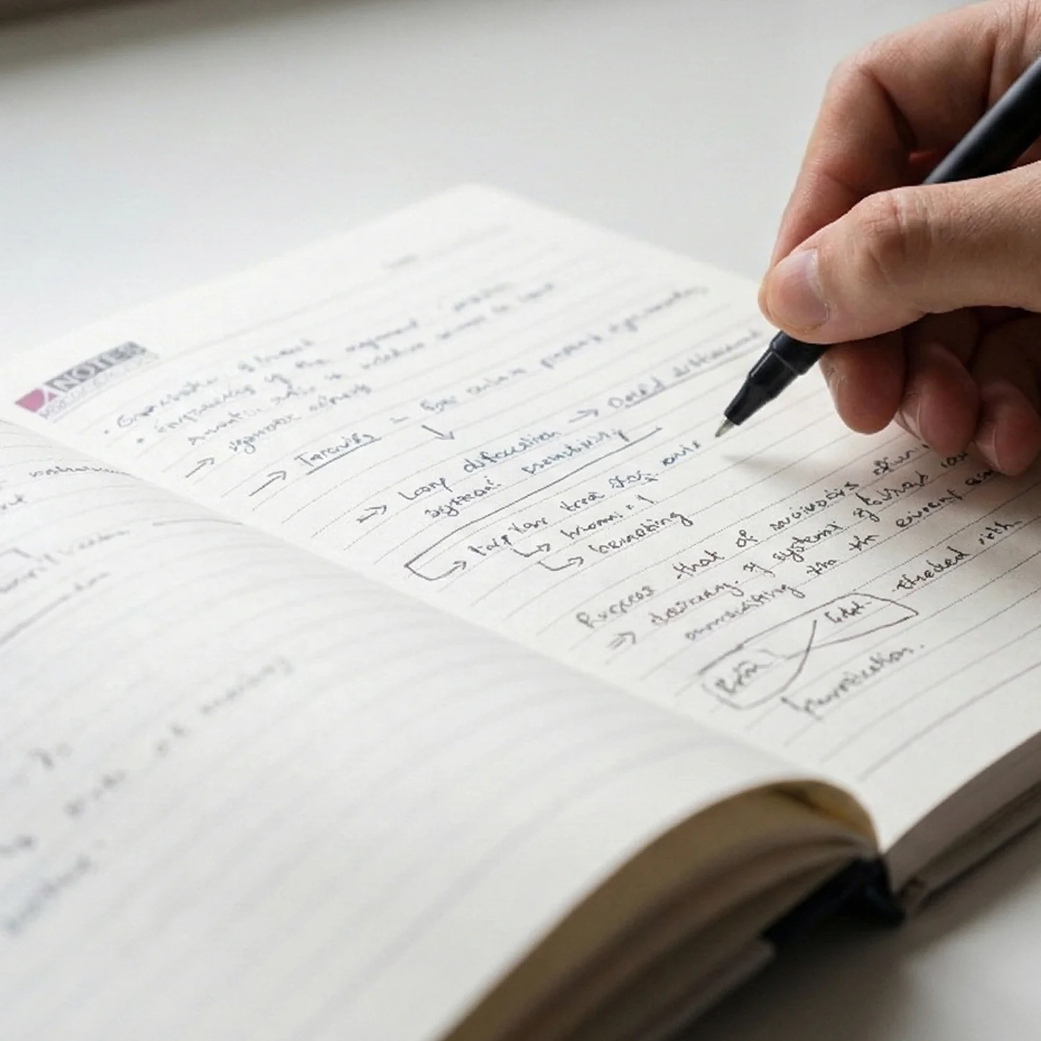 Hardbound Ruled Notebook (1 Pc / 100 Pages / 240x180mm) - Image 7