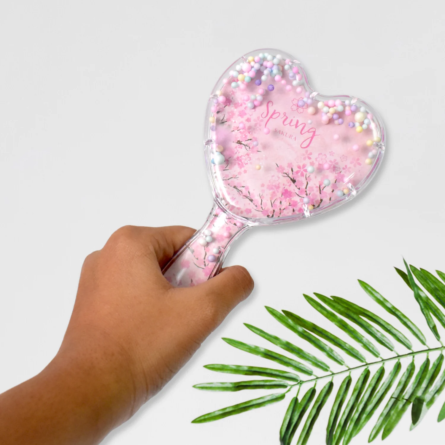 Heart Shape Hair Brush Massage Shower Comb (1 Pc), Hair accessories - Image 6