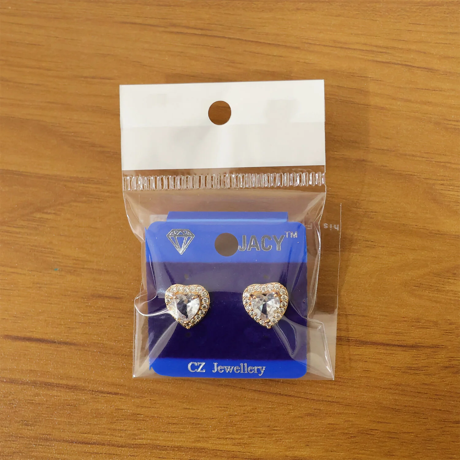 Heart Shape Crystal Stud Earrings for Women - Image 6